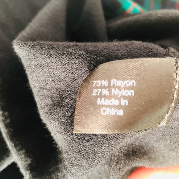 Lane Bryant Black Pullover Size 14 16 Short Sleeves - Picture 9 of 9